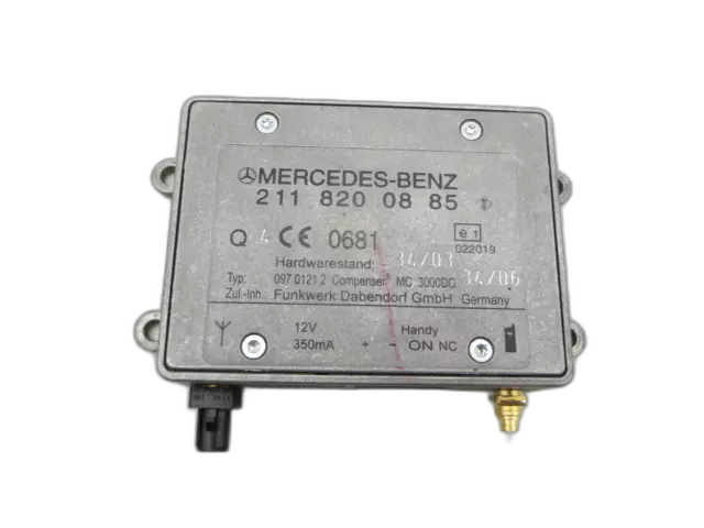 Antenne Bluetooth Amplificateur pour Mercedes R320 W251 4M 06-10 A2118200885