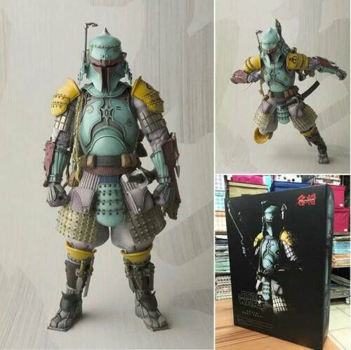 Figura 7"" Star Wars Ronin Samurai Boba Fett Meisho realizzazione film giocattolo in scatola