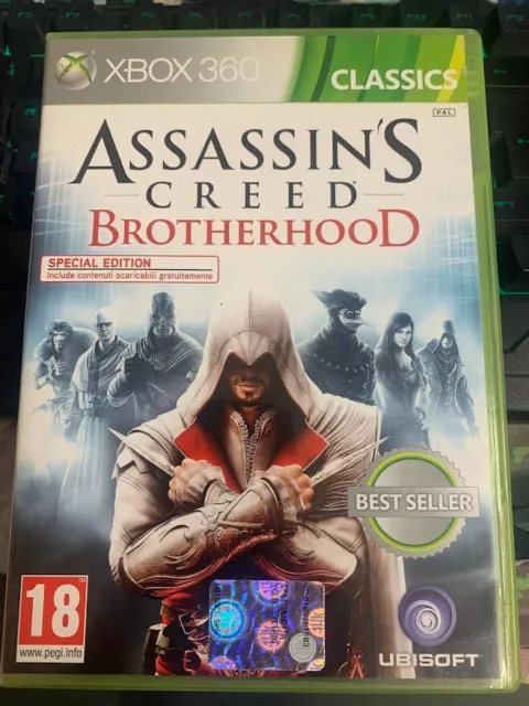 Assassin's Creed Brotherhood Special Edition Xbox 360 Usato Copertina Ita