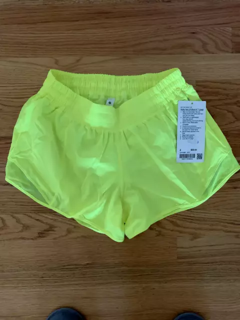 lululemon athletica Hotty Hot High-rise Lined Shorts - 2.5 - Color Neon/ pink - Size 10