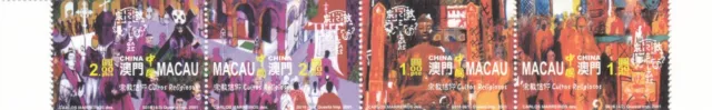 Macau, 2001, "Culture Of Regional" Stamp Set Mint Nh Fresh In Good Condition