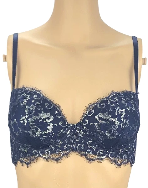 Soutien-gorge Victoria's Secret Dream Angels Balconet 32D - NEUF AVEC ÉTIQUETTES - Strass