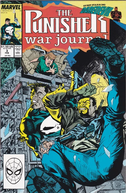 The Punisher: War Journal #3,Vol.1(1988-1995)Marvel Comics, High Grade