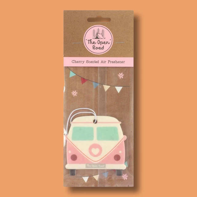 VW PINK VOLKSWAGEN T1 Campervan Bus Camper Car Air Freshener Camping
