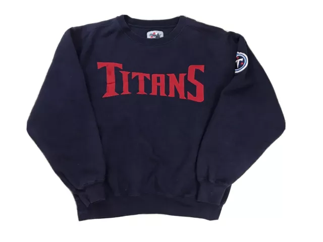 Vintage NFL Tennessee Titans Majestic Football Sweatshirt Pullover Medium