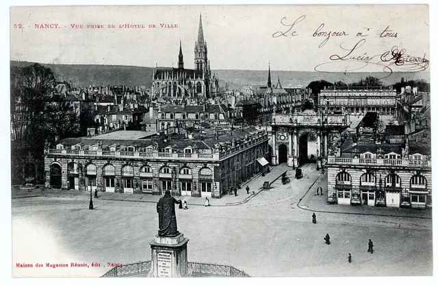 (S-36063) FRANCE - 54 - NANCY CPA      MAGASINS REUNIS ed.
