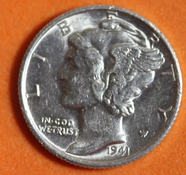 Estate Find 1941 S- Mercury Dime!!  #K33527