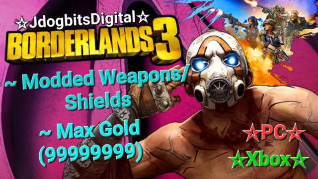 PS4/PS5 Borderlands 3 4 Best Modded Weapon + 2 Free Modded Free Bundle  Offer