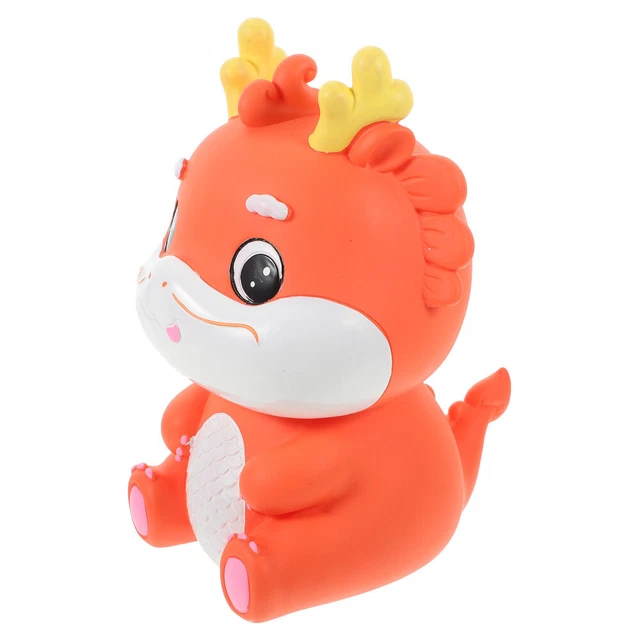 Dinosaur Piggy Bank Mascot Coin Saving Jar Ceramic Money Pot Box