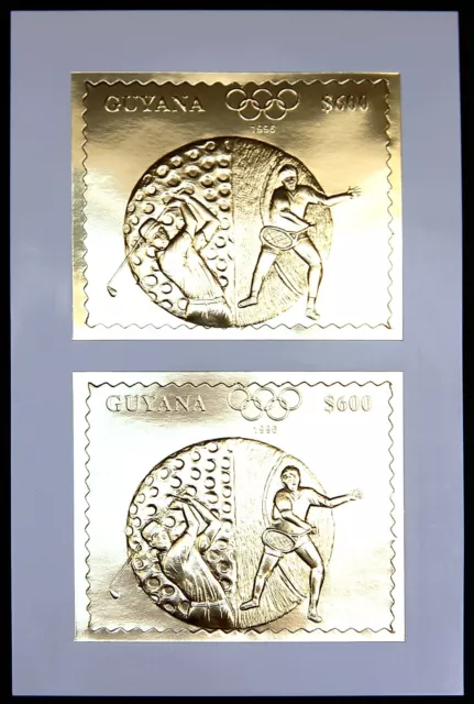 Guyana, Mi-Nr. 4298 golden Kleinbogen (Jahr 1993) postfrisch