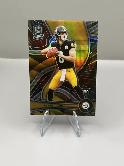 2022 Panini Spectra-Kenny Pickett Hyper Prizm Rookie /75 #136