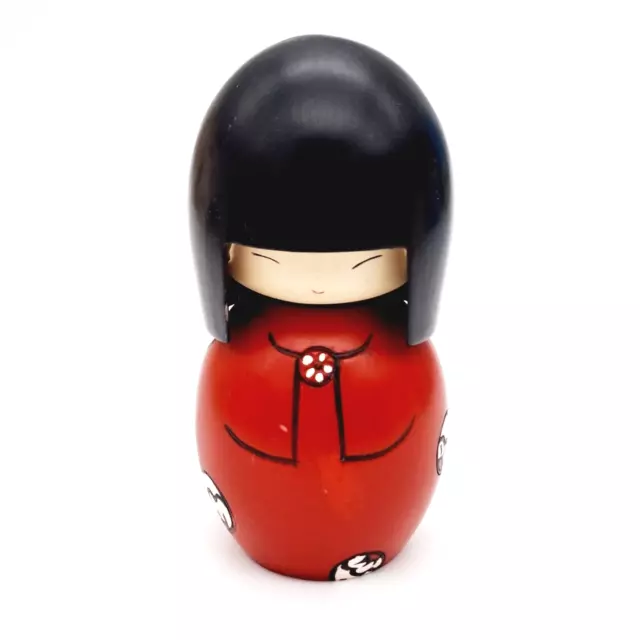 Japanese KOKESHI style momiji messenger doll Soul 2006 with message collectable
