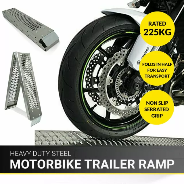 Nuovo gennaio 2023** 1,8 m moto pieghevole in acciaio / moto / rampa di carico MX