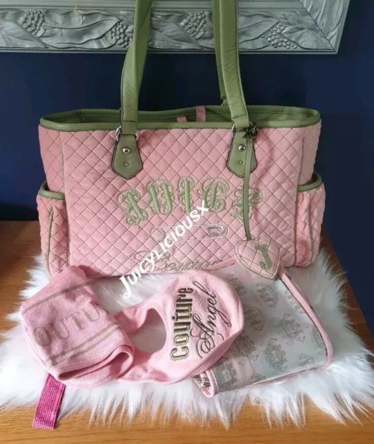Stunning Rare Pink Juicy Couture Baby Bag New Without Tags Y2k 2006