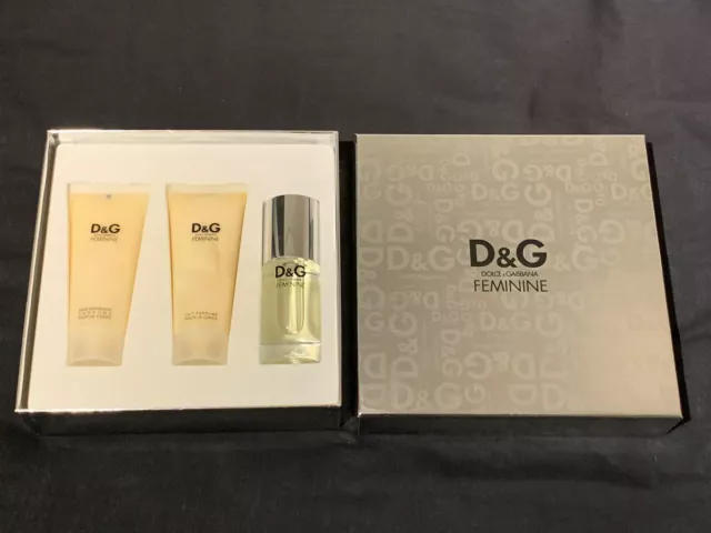 D&G DOLCE & Gabbana Feminine Eau De Toilette Spray 100ml Discontinued Used NB £ - PicClick UK D&G DOLCE & Gabbana Feminine Eau De Toilette Spray 100ml Discontinued Used NB £ - PicClick UK