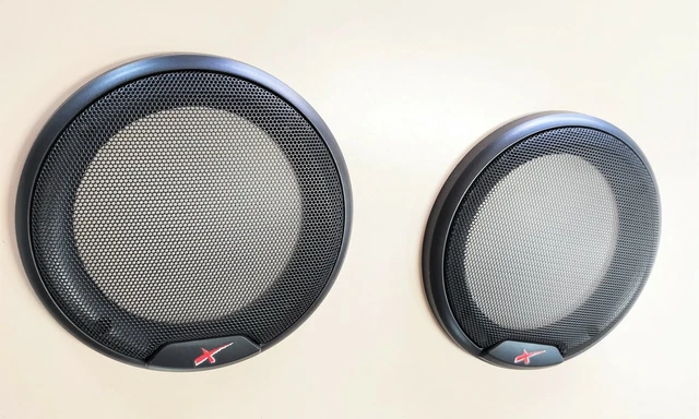 Nippon America 10" Speaker Grills - Pair Of Steel Mesh Woofer Grills With Speed Clips & Screws 11 thumbnail image