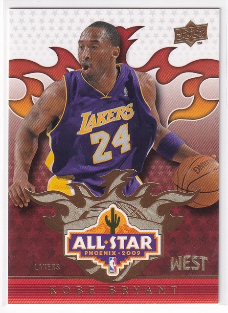 KOBE BRYANT 2009 Upper Deck All Star Phoenix Insert Card #As-4