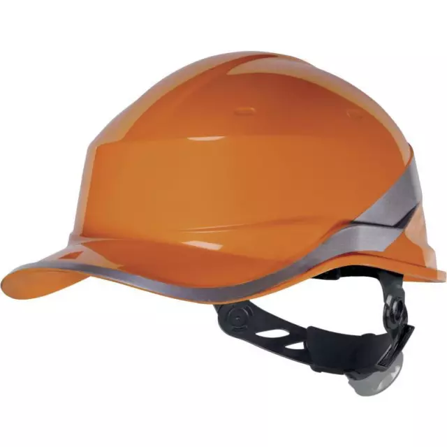 Hard Hat Helmet Reversible DeltaPlus Diamond V Safety Bump Baseball Cap Hi Vis
