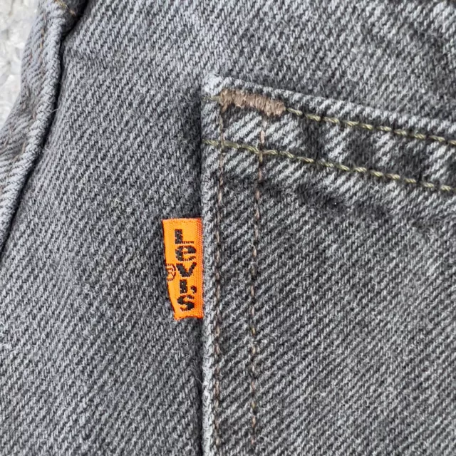 Vintage Levis 674 orange tab W30* L32 jeans zip 90s tapered made in Australia 3