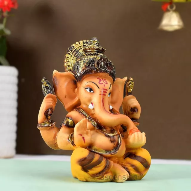 Hindu Lord Ganesh Ganpati Statue Idol God Bhagwan Pooja Prayer Handcrafted Murti 2