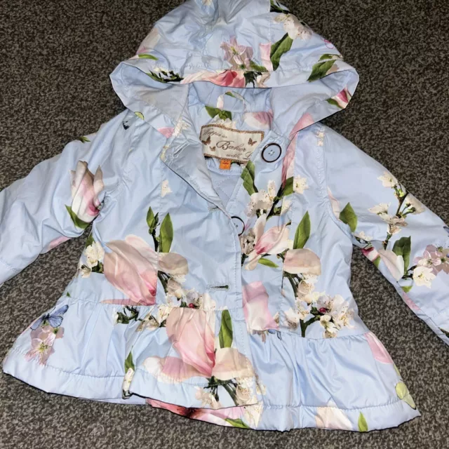 Girls Ted Baker Coat 6-9 Months