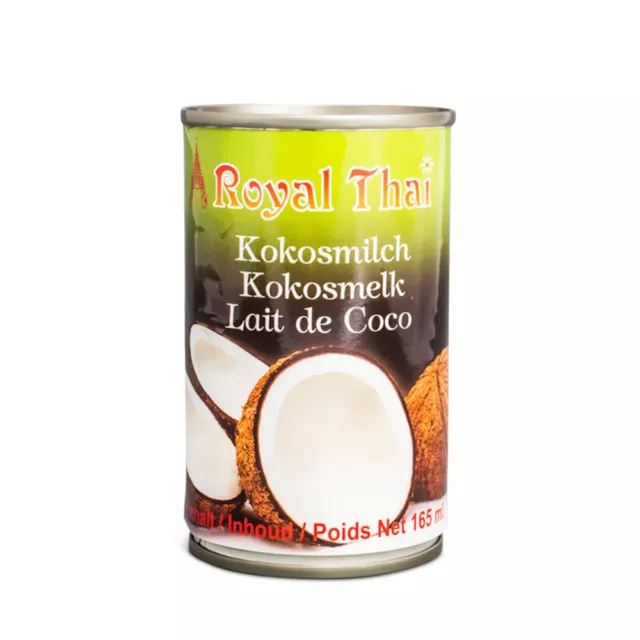 Royal Thai Kokosmilch 165 ml Coconut Milk Cocosmilch Kokosnussmilch Thailand