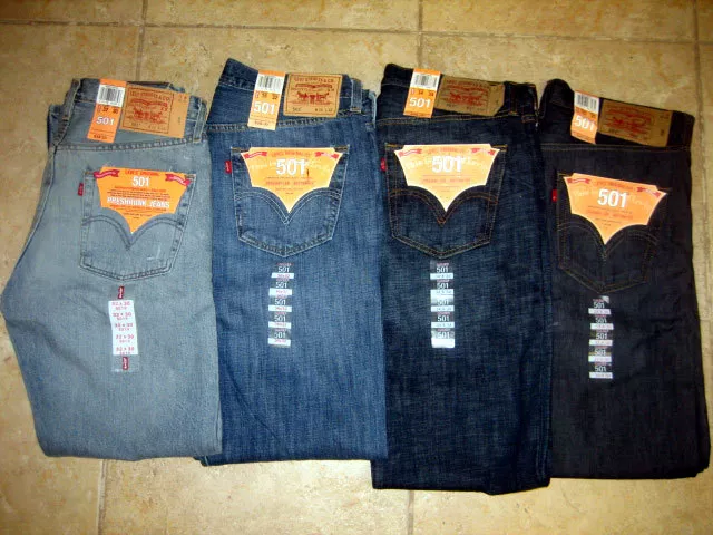 Levis 501 jeans colors deals