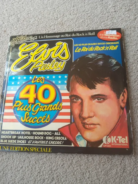 40 Rock'n'roll hits by Elvis Presley, double album