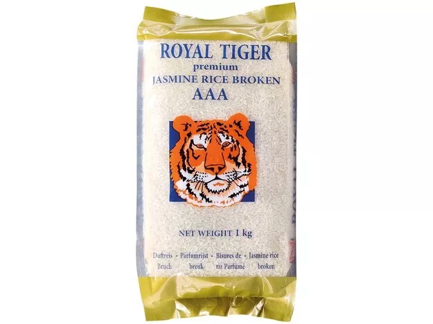 1 kg Royal Tiger Bruchreis Duftreis Jasminreis Premium Jasmine Rice Broken