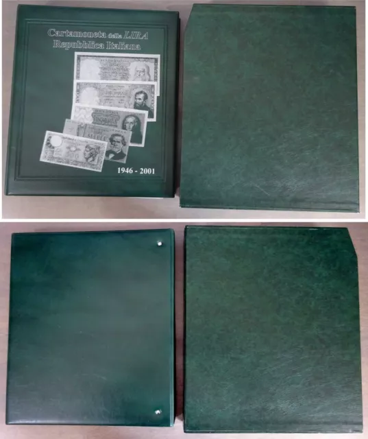 ALBUM CARTAMONETA ITALIANA REPUBBLICA ITALIANA 1946-2001 Usato