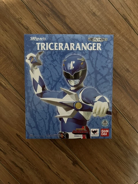 S.H.Figuarts Blue/TRICERA Ranger Sentai Zyuranger Figure BANDAI Japan