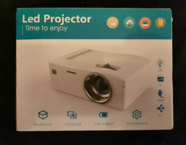 Time to Enjoy - Mini LED Projector