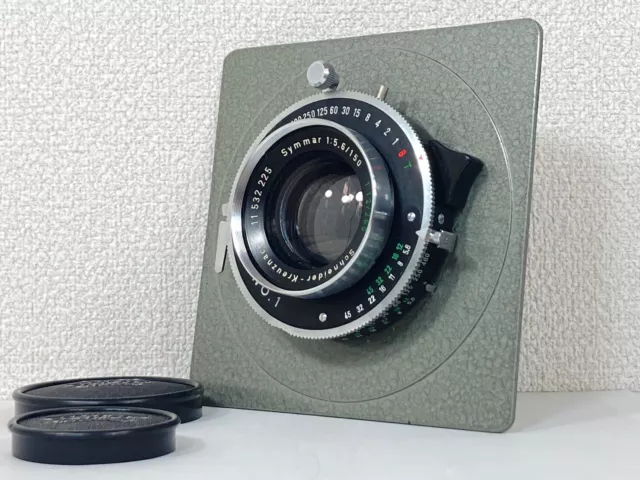 [ Apps près De Mint ] Schneider-Kreuznach Symmar 150mm F/5.6 Copal No.0 De Japon