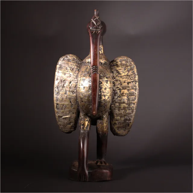 13120 Kalao Bird Figurine Der senufo Ivory Coast 2