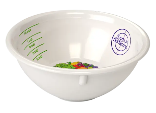 Portion Perfection Portion Control Bowl - Porcelain