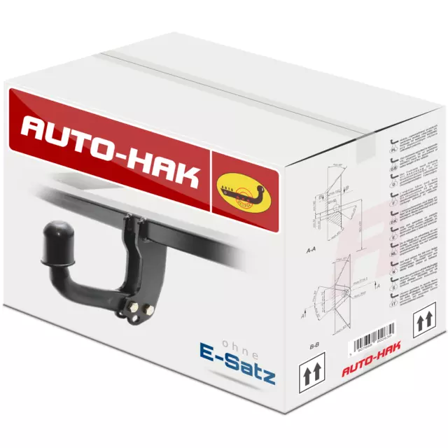 AHK Anhängerkupplung starr für Fiat Tipo Stufenheck Limousine 4 Türer ab 02.2016