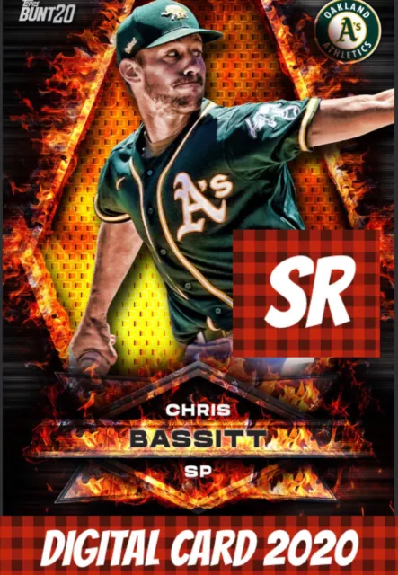 Topps Bunt Digital 20 Chris Bassitt Topps Class 20 Fire Base 2020 Digital