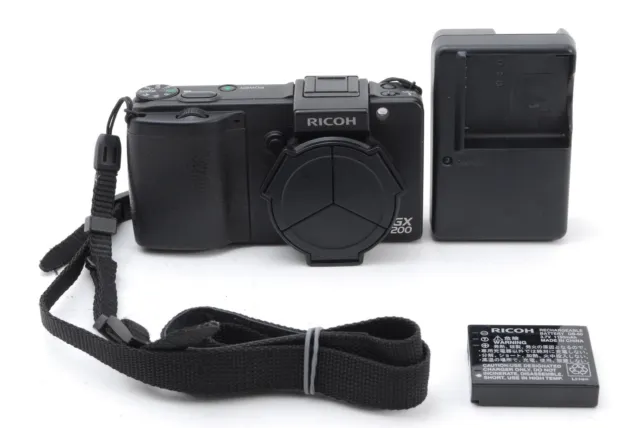 [NEAR MINT w/Strap] Ricoh GX200 12.1 MP Compact Digital Camera From JAPAN