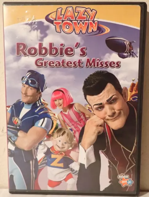 Lazy Town DVD Robbie Roqueiro (Disc 1) Brand New Sealed NTSC Made