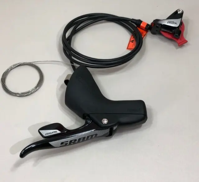 NEW SRAM Rival 22 Flat Mount Hydraulic Disc Brake with Rear Shifter and 2200mm