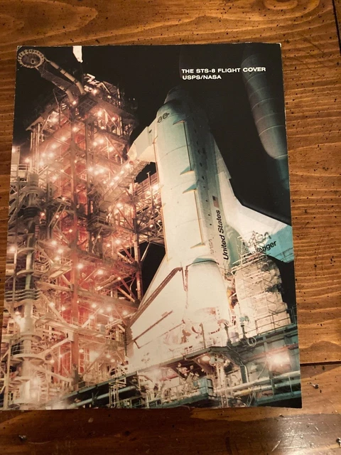 Nasa 25Th Anniversary Shuttle Challenger Sts-8 Flight Cover Usps/Nasa 1983 2
