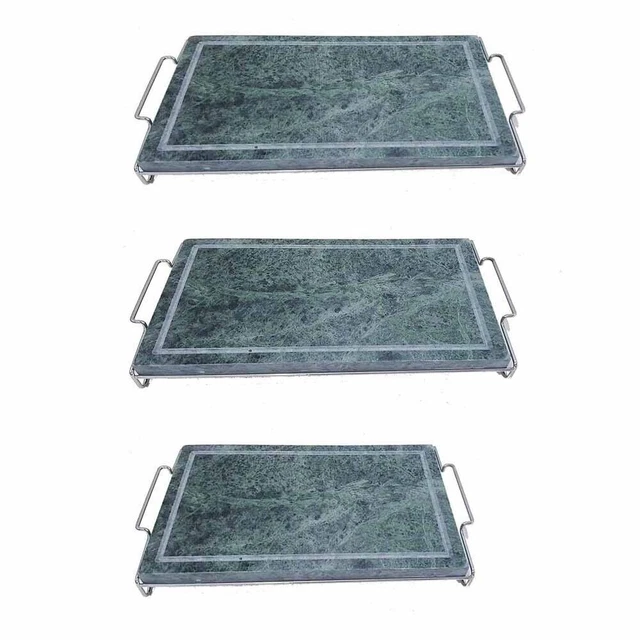 Telaio In Ferro Per Pietra Ollare O Piastra Ghisa 50x40 Cm | Per Bistecchiera E Barbecue | Senza Piedini - Foto 8