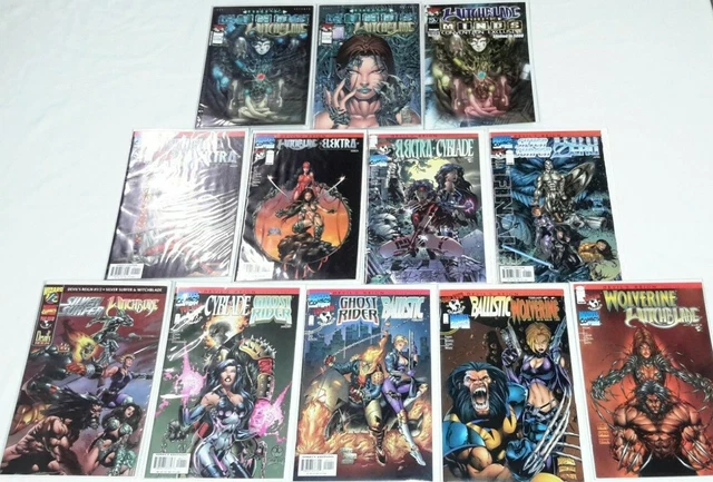 **Wichblade+Cyblade+Darkness Lot Of 40**Marvel**Image**Top Cow**Devil's Reign**