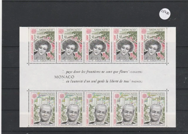 Monaco   postfrisch **       5x MiNr. 1421-1422