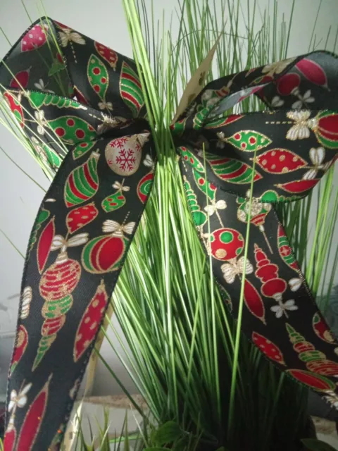 10 Meter glamouröse schwarze Dekoration Kunst Geschenktasche Luxus Kabel Kantenband. 🙂