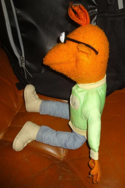 muppet 1978 Fisher Price Scooter  Muppets Doll Plush Stuffed Toy 16", Jim Henson 4