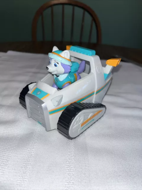 Paw Patrol Everests Rescue Snowmobile Toy Vehicle Figure- Spin Master