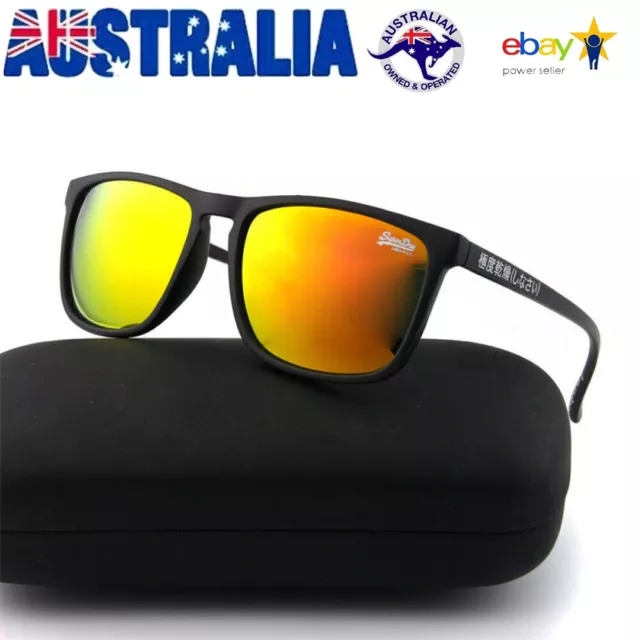 SUPERDRY Polarized Men Women Sunglasses UV400 Sport Glasses Driving Eyewear AU