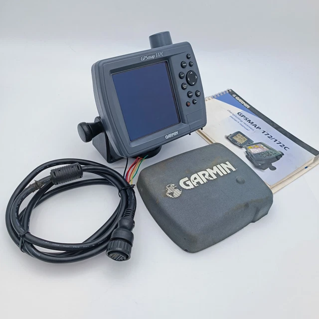 GARMIN GPSMAP 172C chartplotter Build In GPS Ant w/ Mount Cable Marine