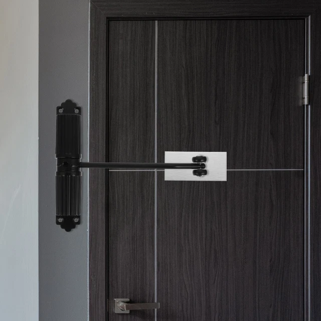 Chiudiporta Automatico Idraulico Anti-sbattimento – Apertura Hands-free Con Chiusura Morbida, Resistente Agli Ingressi Forzati, Silenzioso, Universale Per Porte Da Garage, Casa E Ufficio